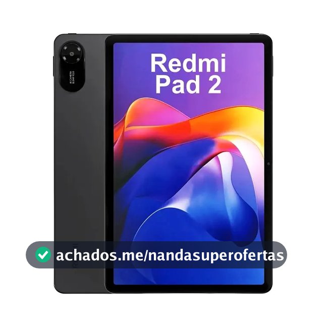 Tablet Xiaomi Redmi Pad 2 11'' 256gb 8 Ram Cinza Grafite