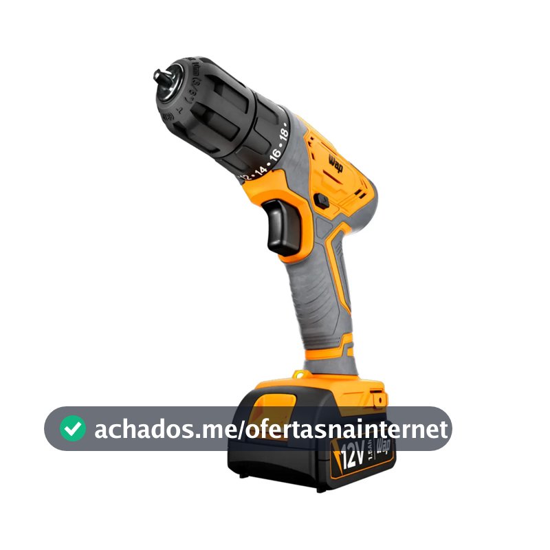 Parafusadeira e Furadeira WF12K3.2 Bateria 12V WAP