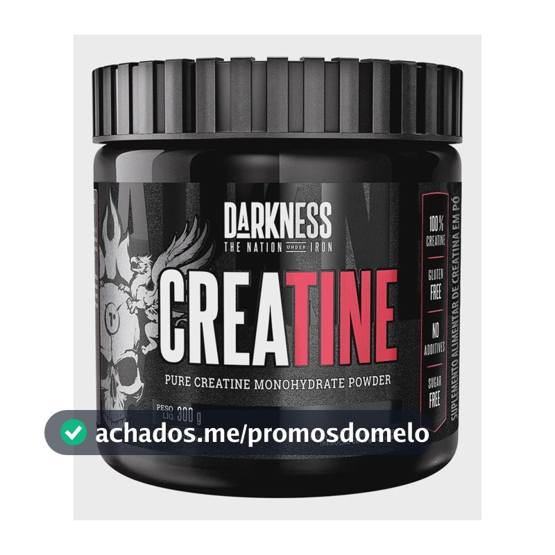Creatina Monohidratada 300g Darkness