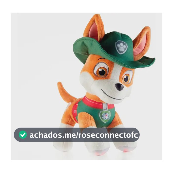 Boneco De Pelúcia Tracker Patrulha 30 Cm - Sunny 1353