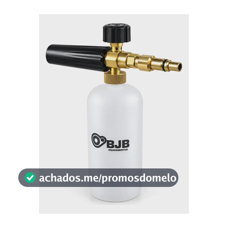 Canhão De Espuma Snow Foam P/ Wap Combat, Lider , Extreme Branco