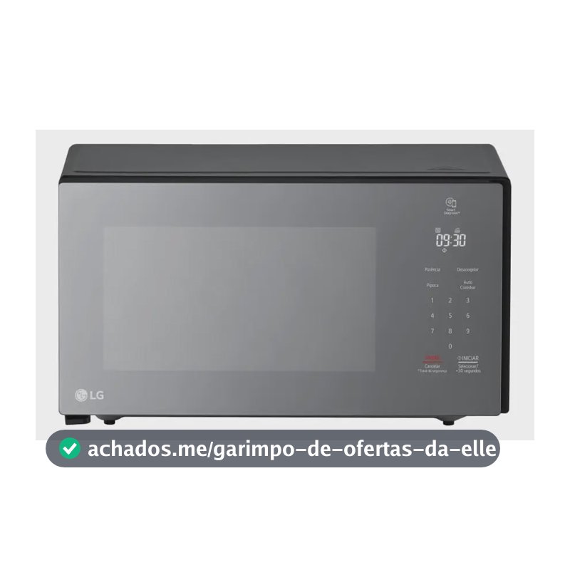 Micro-ondas NeoChef LG 30L Espelhado Limpa Fácil - 127V
