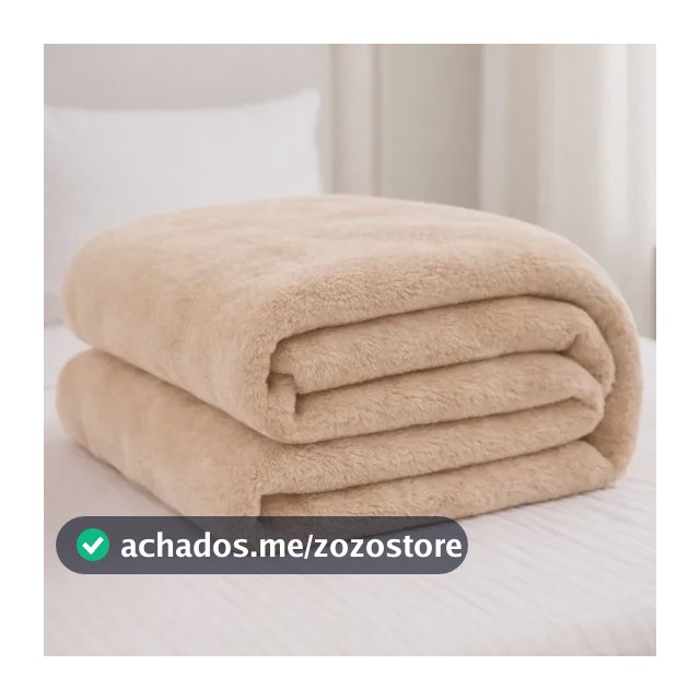 Coberta Manta Soft Casal Microfibra Anti-alérgica Dupla Face
