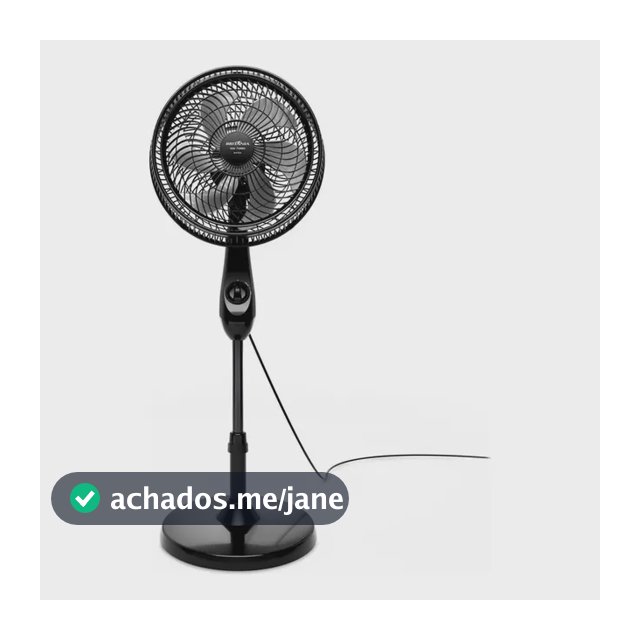 Ventilador De Coluna Britânia 30cm 6 Pás Preto Bvc31a - 127  127v