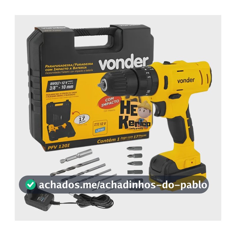 Furadeira Impacto Parafusadeira Bateria Eletrica Sem Fio Kit C/ Impacto Ferramenta Chave Eletrica Sem Fio Maleta Kit Profissional Tipo Dewalt Makita Bosh 127/220v 50/60