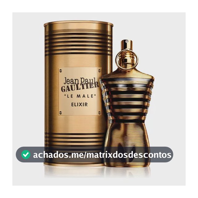 Perfume de perfume Jean Paul Gaultier Le Male Elixir 125 ml