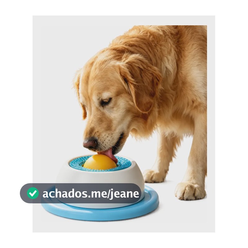 Brinquedo Interativo Para Cachorro Bola Anti Ansiedade Pet Azul