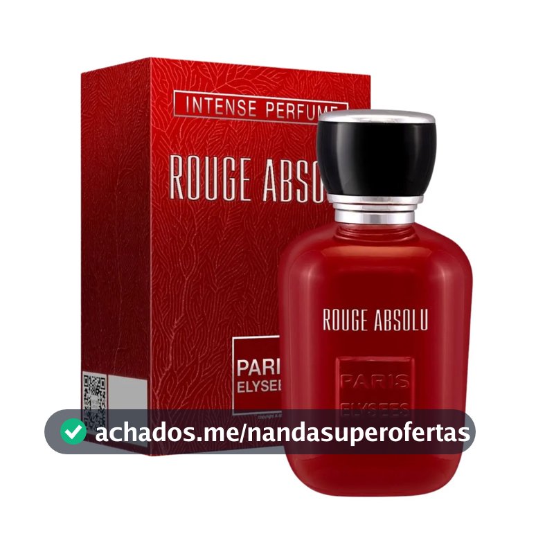 Perfume Rouge Absolu Paris Elysees Feminino Intense 100ml