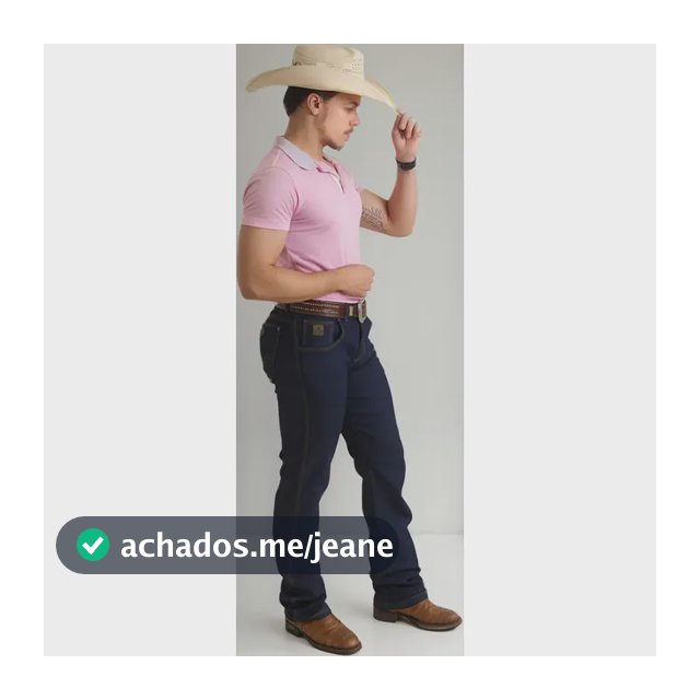 Calça Country Rodeio Masculino 34 Ao 48