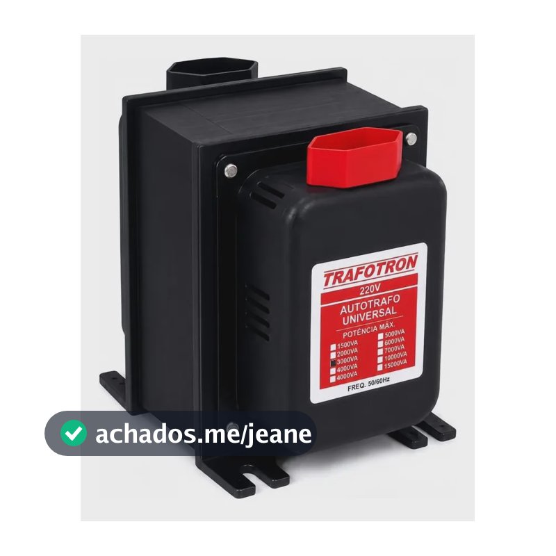 Transformador 3000va 110/220 Ar Split 9000 Btus Frete Gratis