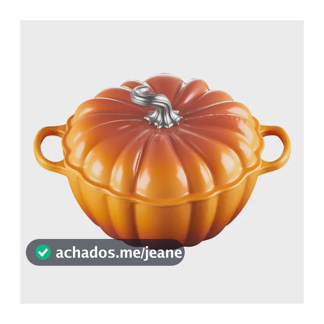 Panela De Ferro Abobora Halloween 24 Cm Le Creuset