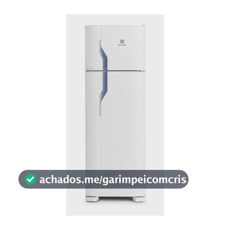 Geladeira Electrolux Cycle Defrost 260L Super Freezer Duplex Branca DC35A