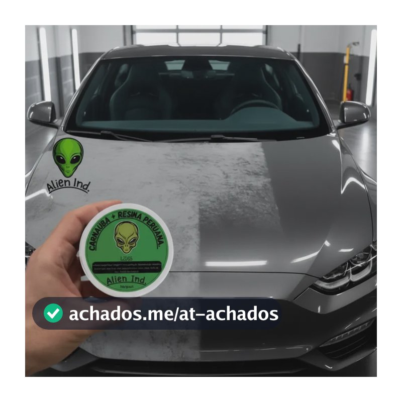 Cera Espelhamento Cerâmico Tira Riscos Repele Água Alien Ind