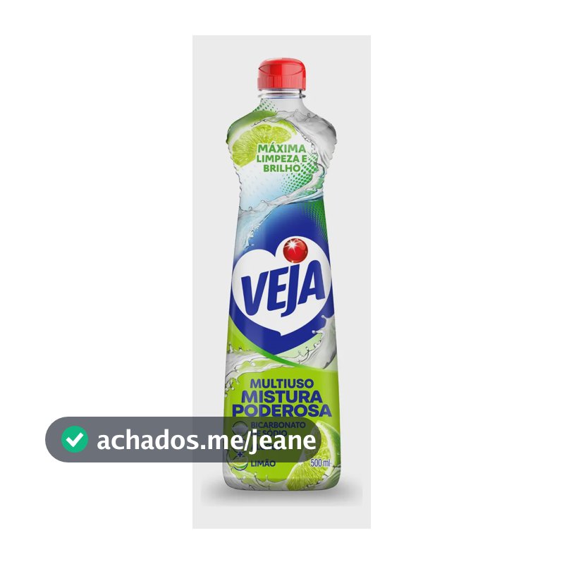 Limpador Multiuso Veja Mistura Poderosa Limão 500ml