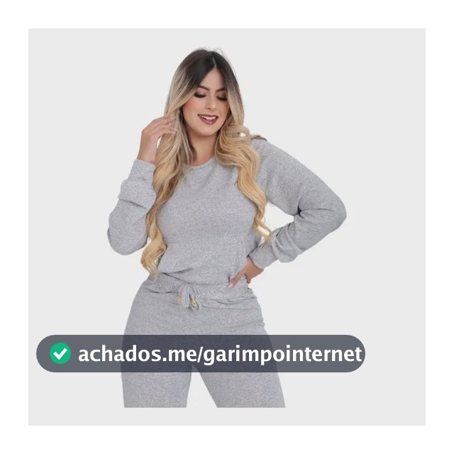 Conjunto Feminino  De Frio 2 Peças Moderno Confortável