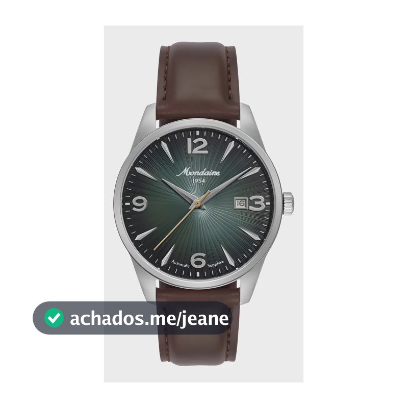 Relogio Mondaine Masculino 32851g0mvnc3 Automático Prateado
