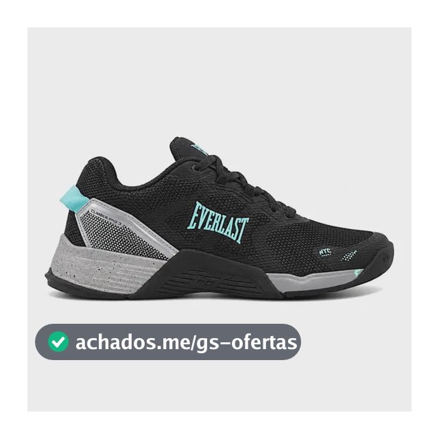 Tenis Crossfit Feminino Everlast Climber Pro 3 Preto E Verde Preto E Verde Liso 36 Br