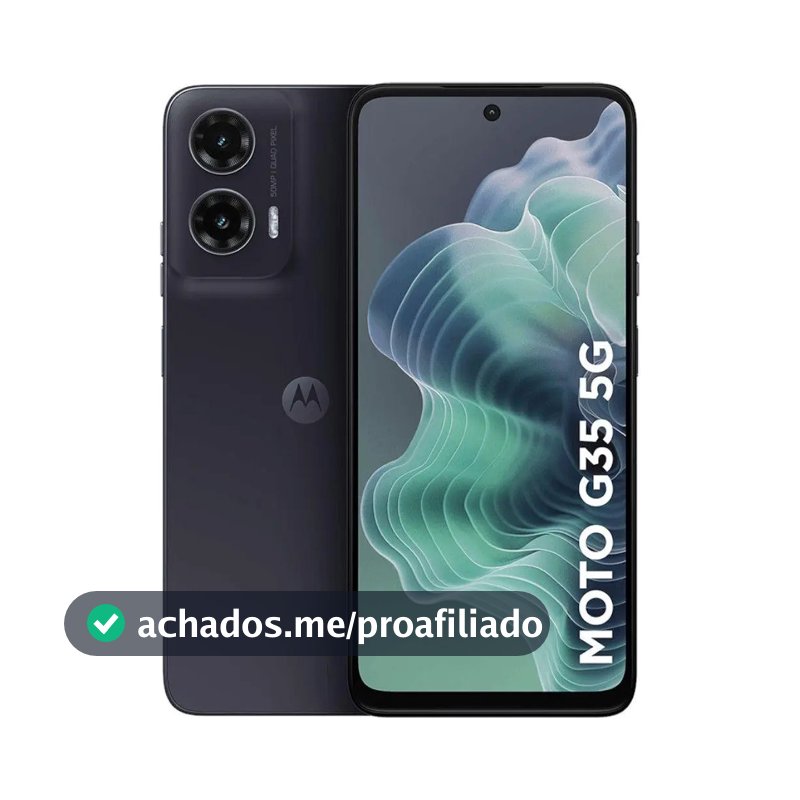 Smartphone Motorola Moto G35 5g 12gb Ram Boost 128g Cor Grafite