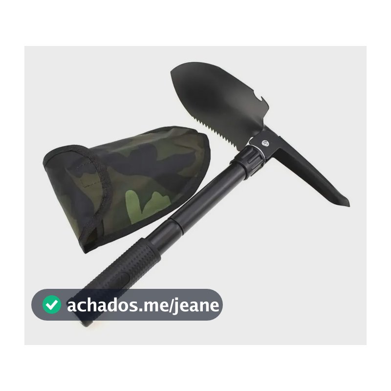 Pá Portátil Militar De Emergência Multi-função Acampamento