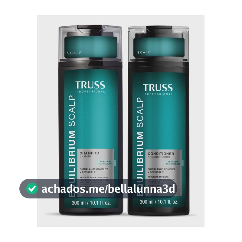 Kit Truss Equilibrium Scalp Home Care (2 Produtos)