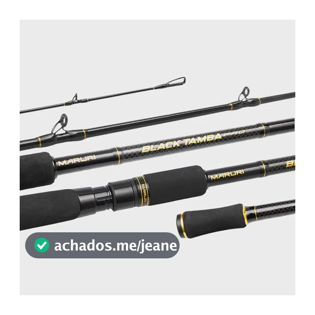 Vara Para Molinete Black Tamba Pro S902h 2,70mts 30-60lbs 2 Partes - Maruri