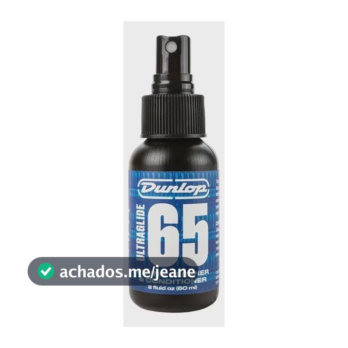 Limpador Polidor Dunlop Formula 65 Guitarra Baixo