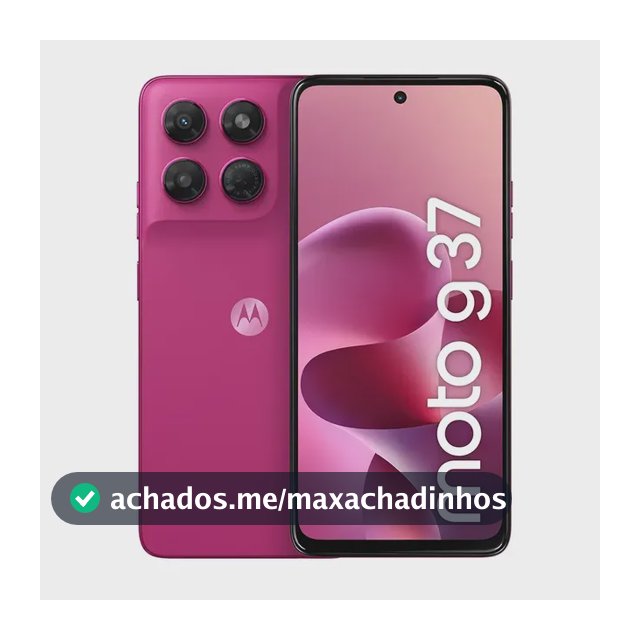 Smartphone Motorola Moto G37 5G - 128GB 4GB RAM + 8GB RAM Boost, Camera 50MP com editor magico, Bateria de 5200 mAh e tela 6.7" 120Hz, NFC - Rosa