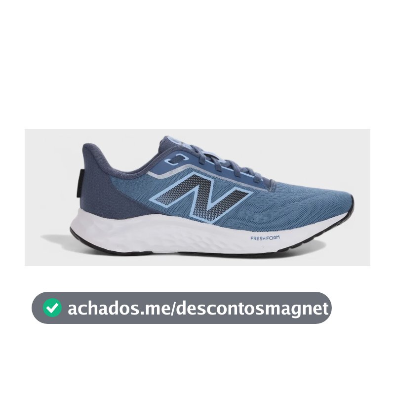 Tênis New Balance Fresh Foam Arishi V4 Casual Eva Azul 40 Br