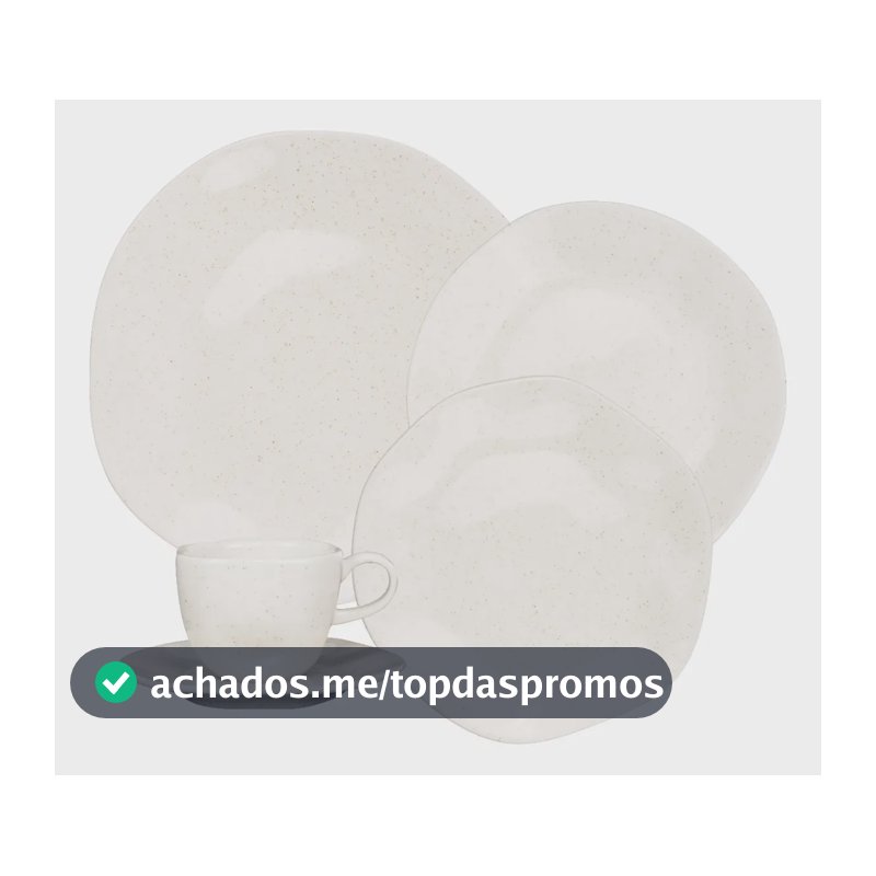 Aparelho Jantar Oxford 20 Peças Ryo 165269 Areia Esmalte Reagente