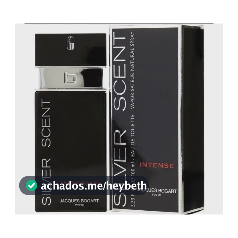 Silver Scent Intense Jacques Bogart Perfume Masculino 100ml Volume da unidade 100 mL