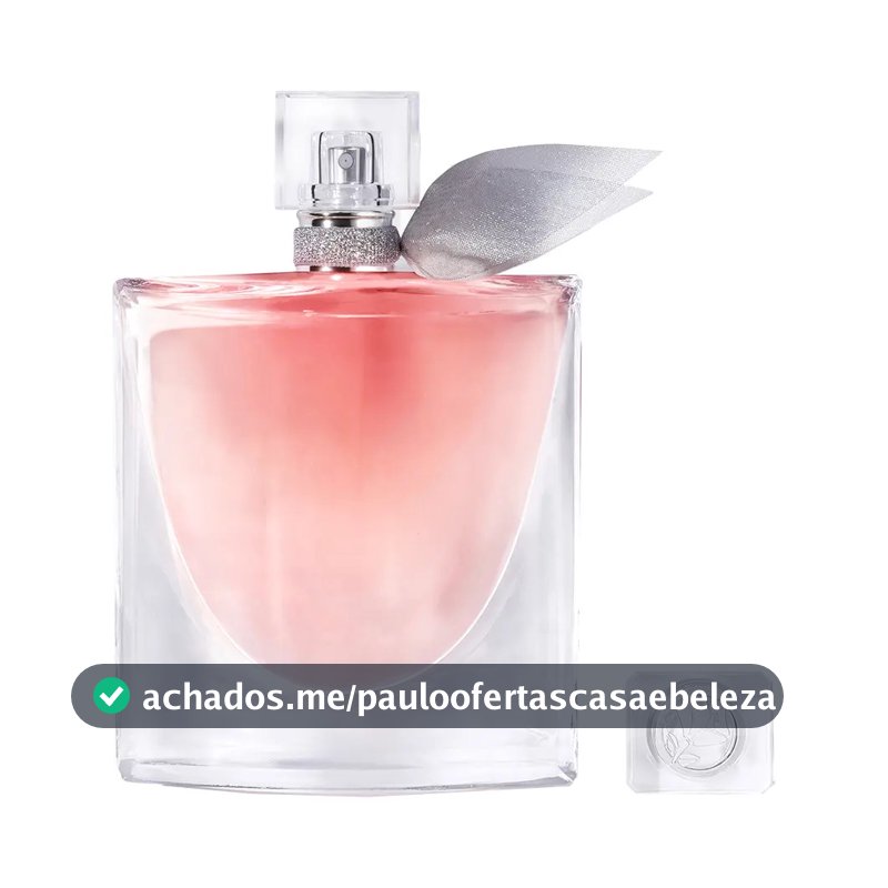 Perfume Feminino L' Eau de Parfum Fragrância Floral Gourmand Inebriante com Notas de Íris Nobre, Baunilha e Pralinê La Vie Est Belle Lancôme, Frasco com 100ml