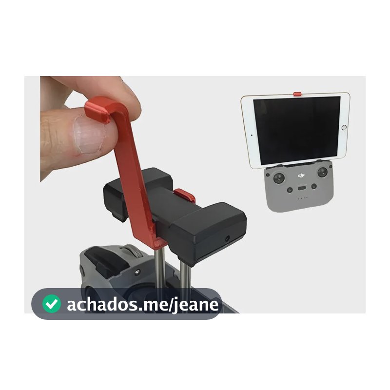 Suporte De Tablet iPad  Para Controle Dji  Mavic 2 Air Preto