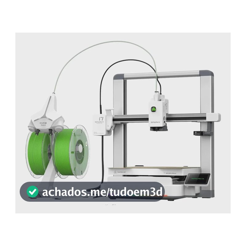 Impressora 3D branca de preenchimento automático Sparkx I7