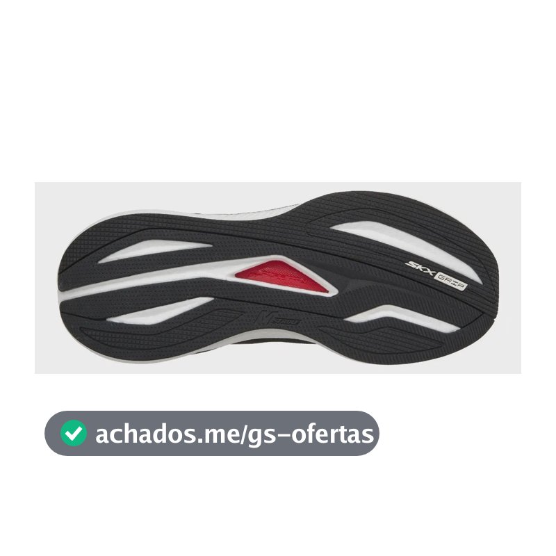 Tênis Skechers De Corrida Consistent Pro Slip Ins Masc Preto Preto / Branco Lisa 39 Br