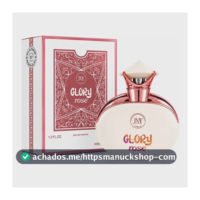 Perfume Árabe Feminino Glory Rose EDP 30ml Floral Frutado