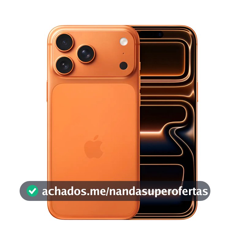 iPhone 17 Pro Max 256GB - Laranja-cósmico - Distribuidor Autorizado