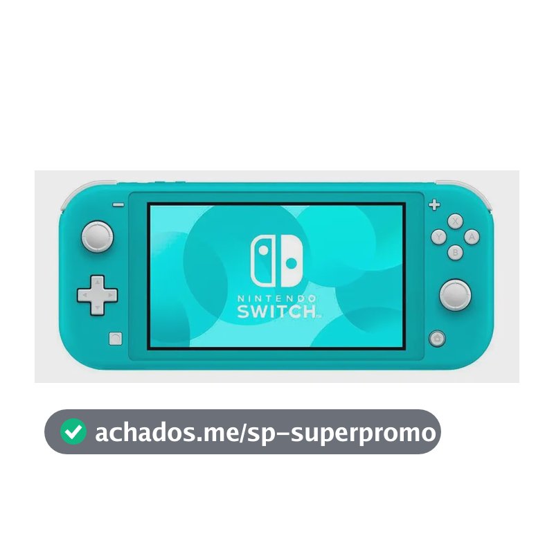 Console Nintendo Switch Lite 32gb Azul Turquesa Standard Tela 5,5'' Cor Azul-turquesa