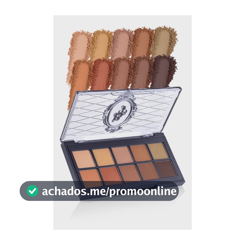 Bt Transition - Paleta De Sombras Bruna Tavares 10 Cores