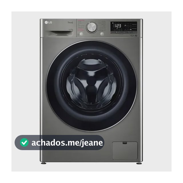 Lava E Seca Roupas 12kg Vc4 LG - Inox