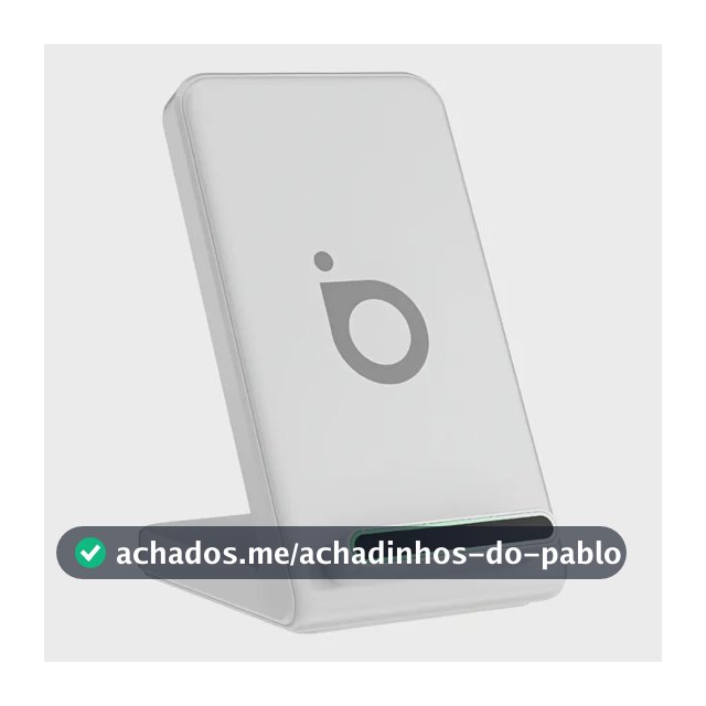 Carregador Indução Basike Ba-wxc009 Para iPhone E Samsung F5