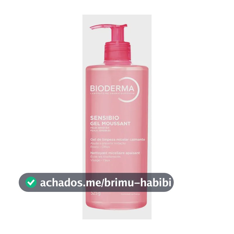 Gel De Limpeza Facial Sensibio Gel Moussant Micelar 500ml Bioderma