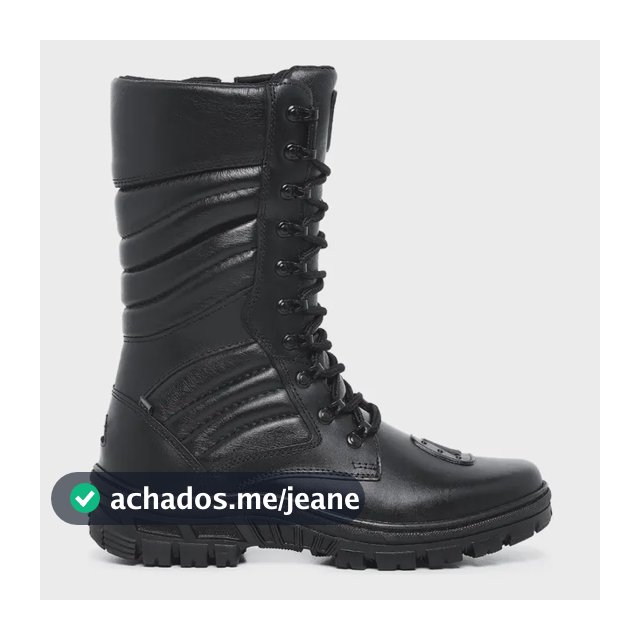 Bota Coturno Acero Hunter Motociclista Biqueira De Proteção