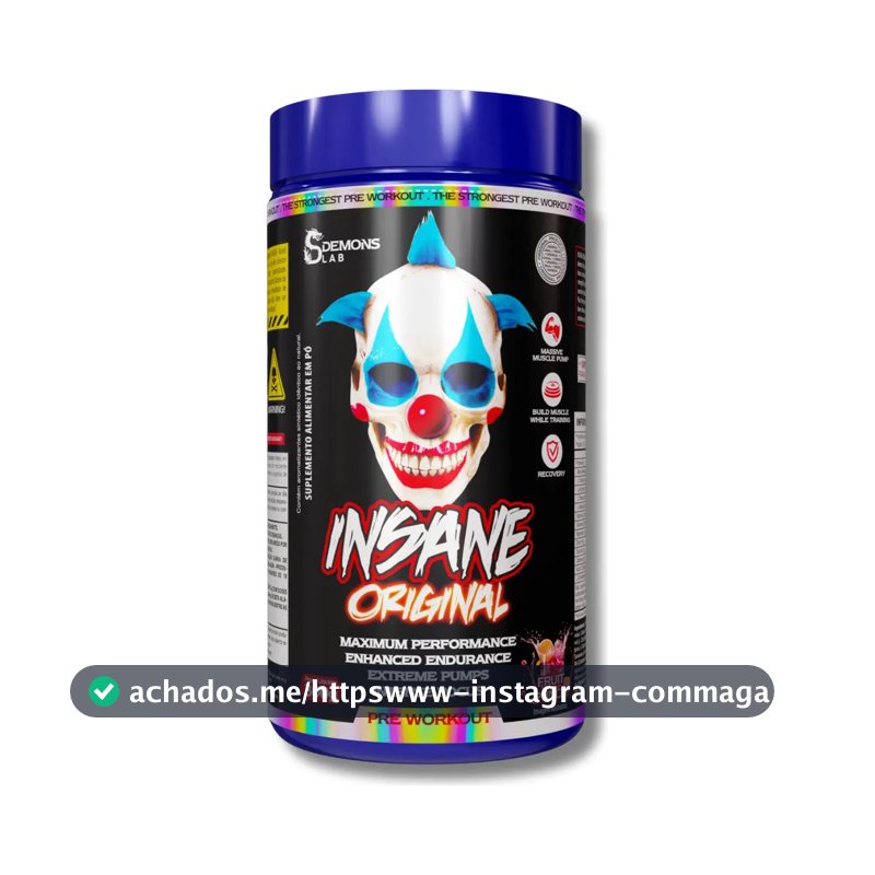 Insane Original 300g Fruit Punch Demons Lab