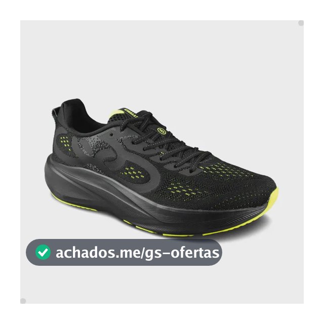Tênis Masculino Olympikus Challenger 6 Corrida Eva Conforto Preto/preto 45 Br