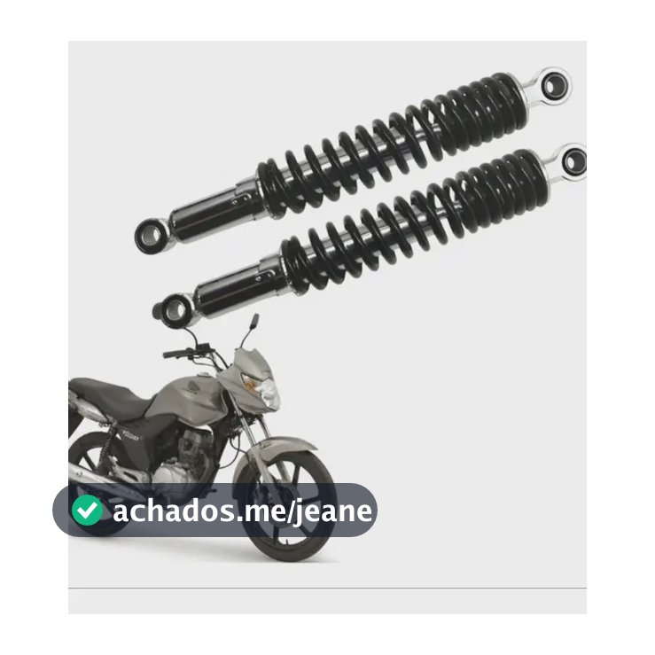 Par Amortecedor Traseiro Cg Fan Titan 150 Modelo Original 2004 2005 2006 2007 2008 2009 2010 2011 2012 2013 A 2015