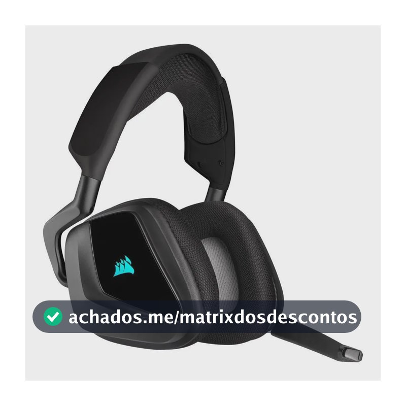 Headset Gamer Corsair Void Elite Wireless Rgb Surround 7.1