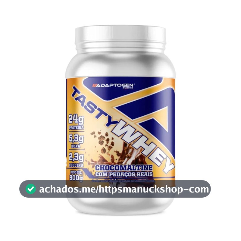 Proteina Para Ectomorfo Tasty Whey Sabor Chocomaltine 900g Sabor Choco Maltine