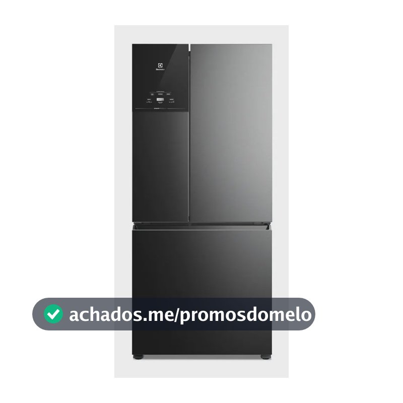 Geladeira Frost Free Electrolux 3 Portas Inverter 590l Im8b Cor Preto