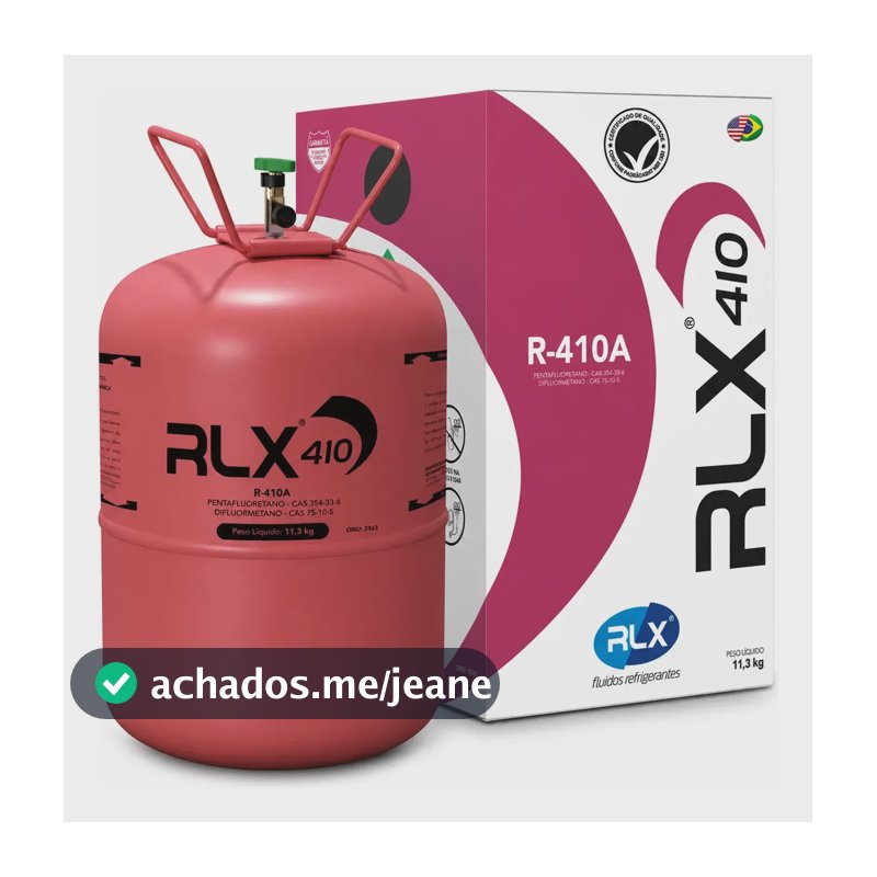Gás Refrigerante R-410 Rlx
