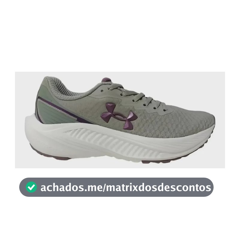 Tênis De Corrida Wing 2 Unissex Confortável - Under Armour Verde Eucalipto 36 Br